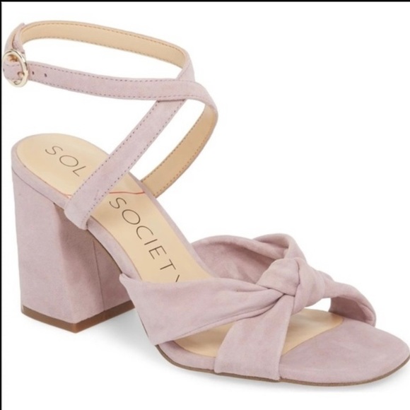 Sole Society Shoes - 𝅺New Sole Society Joanan Sandals Pastel Lavender